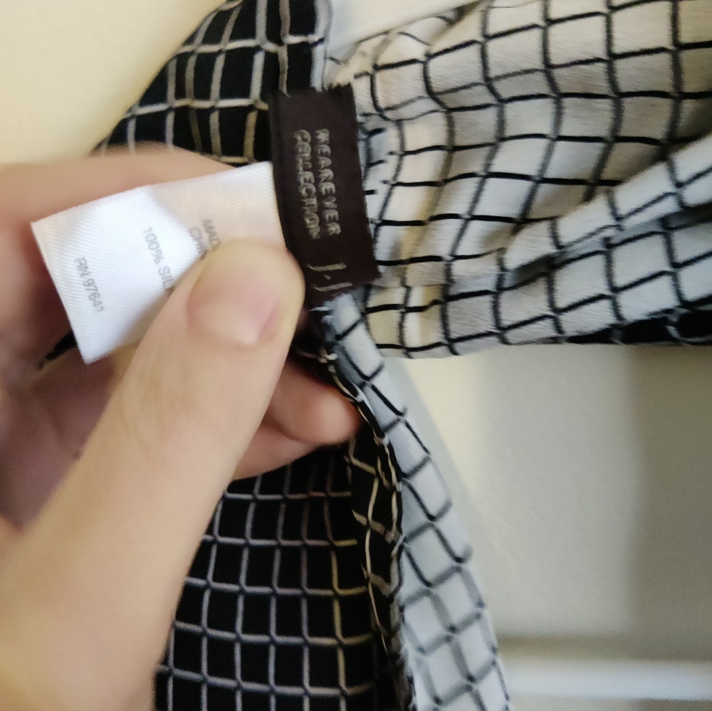 J. Jill Warever Collection Silk Infinity Scarf Small - Picture 4 of 6